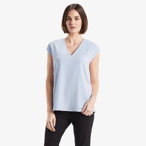 M.M. LaFleur Joan Top in Light Blue (Hydrangea) Size XS
